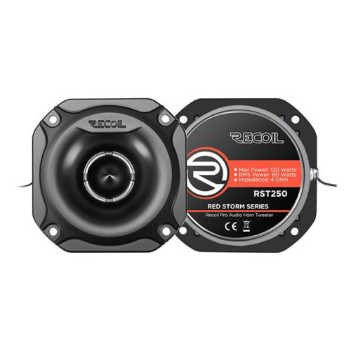 Рупорные твиттеры. Акустическая система RECOIL RST250. Цена от – 1&nbsp;890 руб.