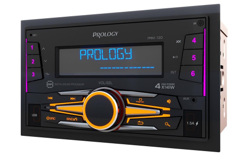 Автомагнитола PROLOGY PRM-120 POSEIDON типоразмера 2 DIN по цене от – 13&nbsp;990 руб.