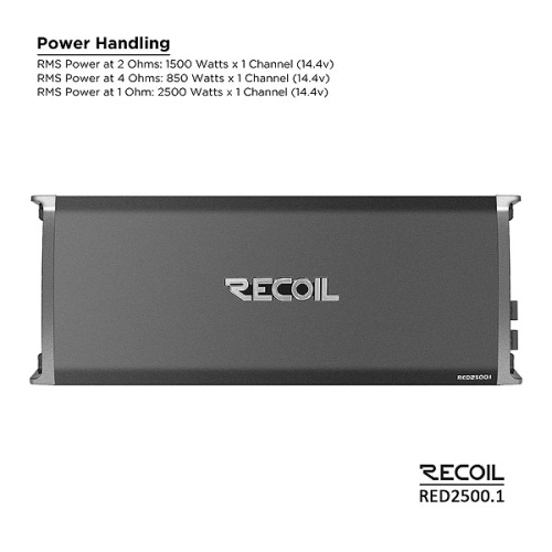 Усилитель RECOIL RED2500.1. Цена – 27 990 руб. фото 7