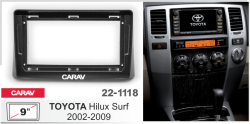 Переходная рамка CARAV 22-1118. Цена – 4 890 руб.