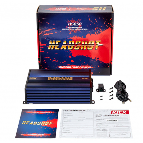 Усилитель KICX Headshot 850. Цена – 8 700 руб. фото 2