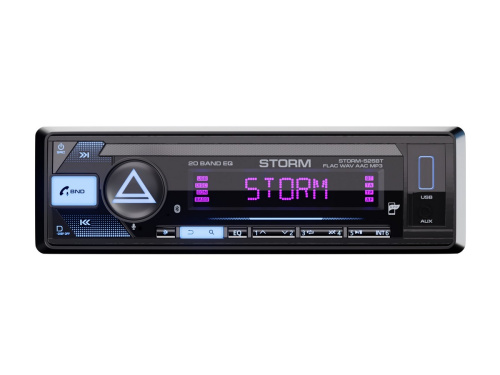 Автомагнитола AURA STORM-525BT типоразмера 1 DIN по цене от – 4 590 руб.