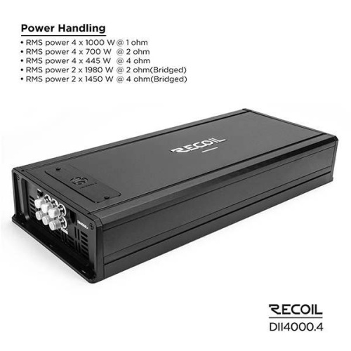Усилитель RECOIL DII4000.4. Цена – 39 990 руб. фото 3