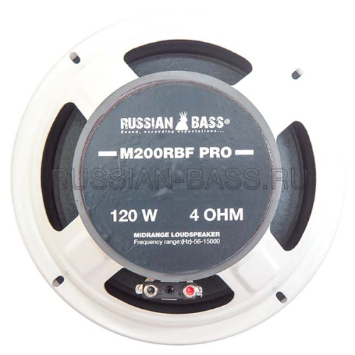 Среднечастотная акустика (Мидбасс). Акустическая система RUSSIAN BASS M200RBF PRO. Цена от – 5 490 руб. фото 3