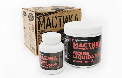 Мастика антикоррозионная вибродемпфирующая NoiseLIQUIDator. Цена – 1 600 руб.