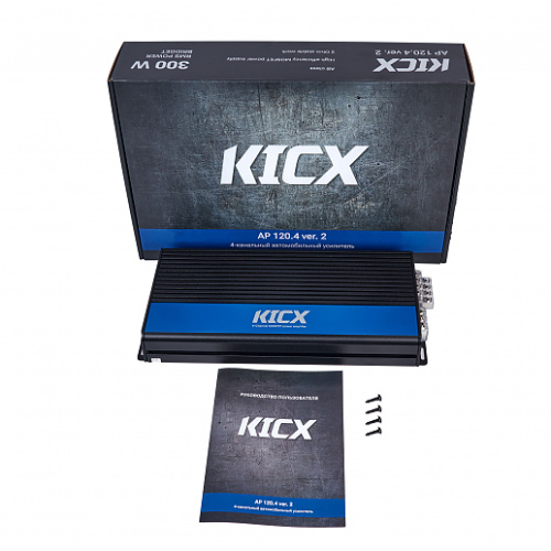 Усилитель KICX AP 120.4 ver.2. Цена – 10 990 руб. фото 2