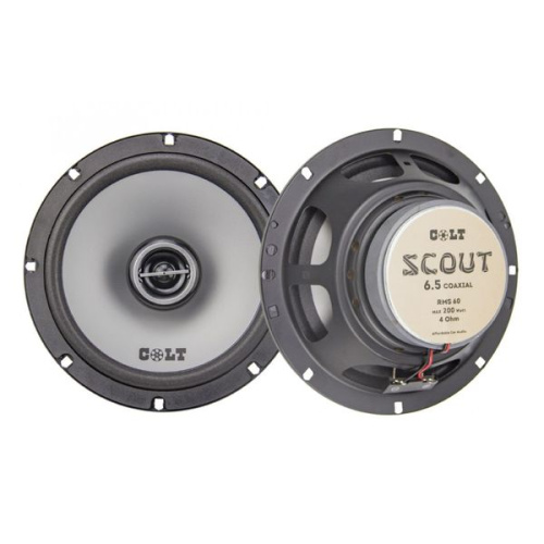 Коаксиальная акустика. Акустическая система COLT SCOUT 6 coaxial. Цена от – 2 540 руб. Коаксиальная акустика. Акустическая система COLT SCOUT 6 coaxial. Цена от – 2 540 руб.