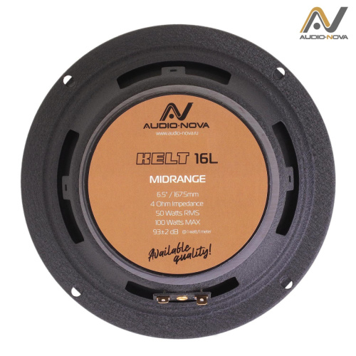Среднечастотная акустика (Мидбасс). Акустическая система AUDIO NOVA KELT 16L. Цена от – 2 890 руб. фото 3