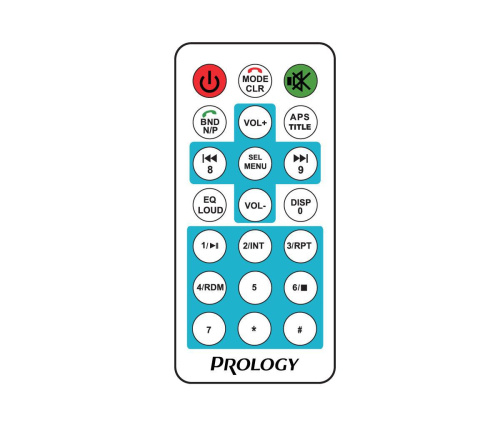 Автомагнитола PROLOGY CMX-210 типоразмера 1 DIN по цене от – 4 290 руб. фото 2
