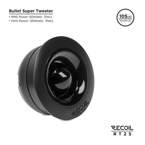 Рупорные твиттеры. Акустическая система RECOIL RT25. Цена от – 2&nbsp;690 руб. фото 4
