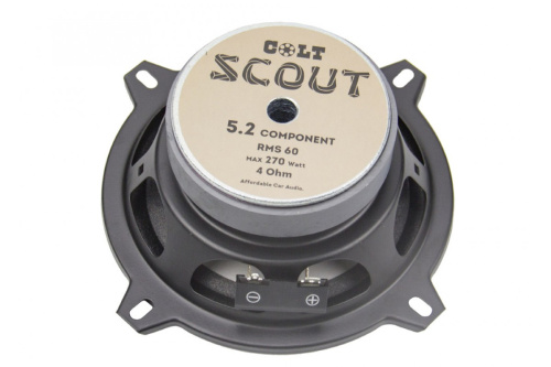 2 компонентная акустика. Акустическая система COLT SCOUT 5 component. Цена от – 2&nbsp;790 руб. фото 5