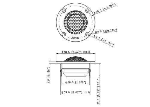 Твиттеры. Акустическая система STEG MSS1PRO. Цена от – 26&nbsp;990 руб. фото 4