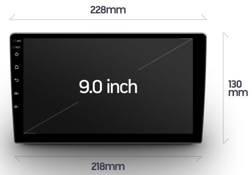 Автомагнитола FarCar DX855-1K 9" 4+64G фото 4