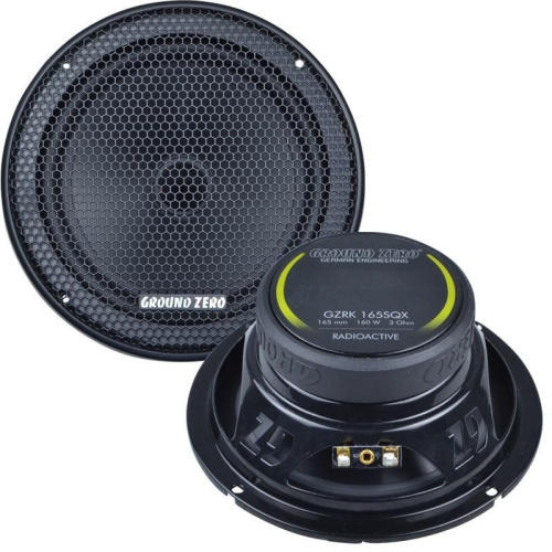 2 компонентная акустика. Акустическая система GROUND ZERO GZRC 165.2SQX. Цена от – 35&nbsp;990 руб. фото 4