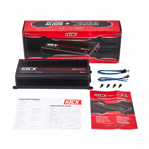 Усилитель KICX Angry Ant F4. Цена – 14 900 руб. фото 2