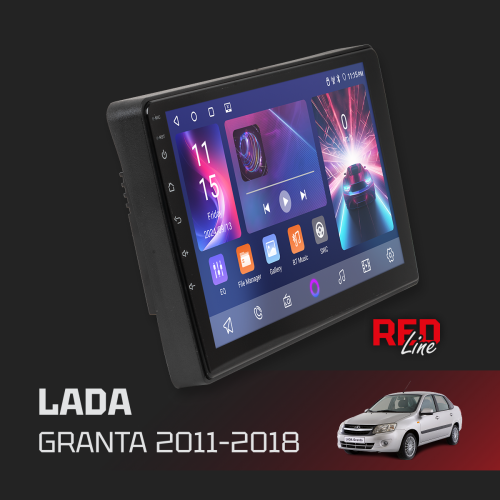 Автомагнитола ASPECT LADA GRANTA 2011-2018  9" фото 2