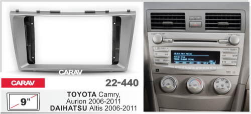 Переходная рамка CARAV 22-440. Цена – 590 руб.