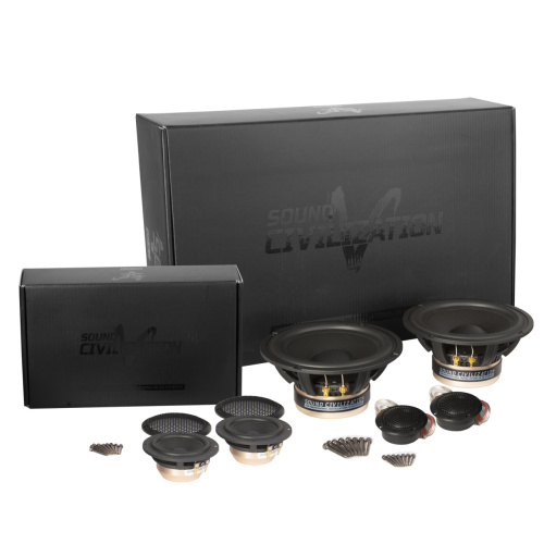 3 компонентная акустика. Акустическая система KICX SOUND CIVILIZATION QD 6.3. Цена от – 23 090 руб. фото 8