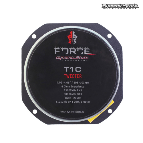 Рупорные твиттеры. Акустическая система DYNAMIC STATE FORCE T1C. Цена от – 4 960 руб. фото 2
