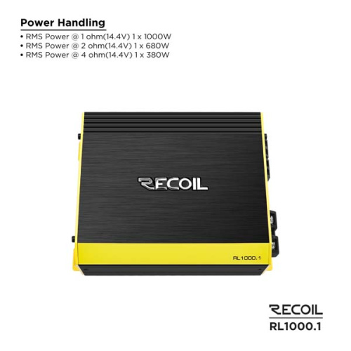 Усилитель RECOIL RL1000.1. Цена – 13 990 руб.