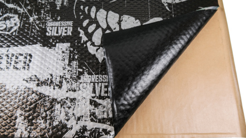 Виброизоляция STP AGGRESIVE SILVER. Цена – 470 руб. фото 2