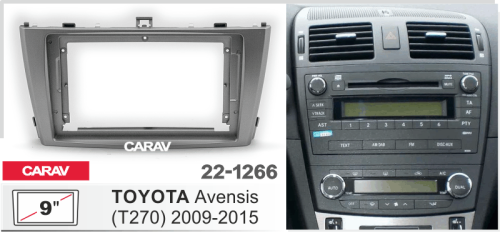 Переходная рамка CARAV 22-1266. Цена – 1 500 руб.