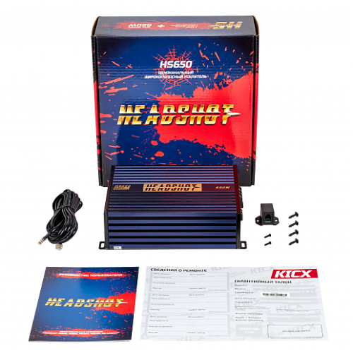 Усилитель KICX Headshot 650. Цена – 7 990 руб. фото 2