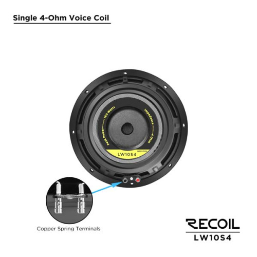 Сабвуфер RECOIL LW10S4. Цена – 4 990 руб. фото 3