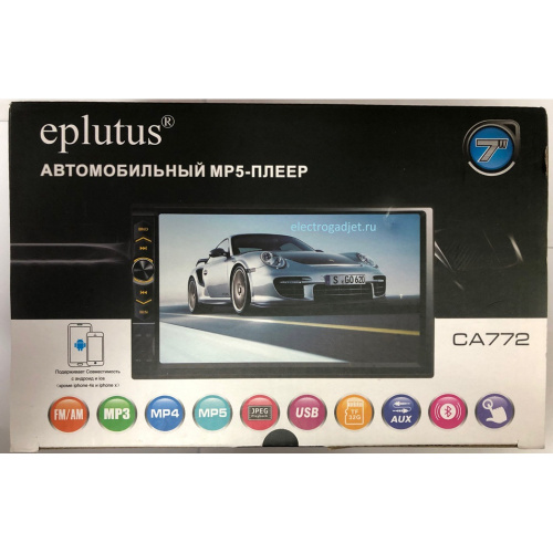 Автомагнитола EPLUTUS CA772 типоразмера 2 DIN по цене от – 4 990 руб. фото 2