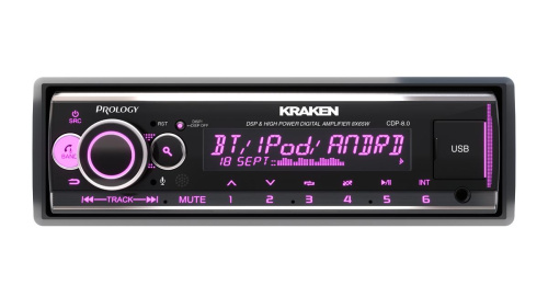 Автомагнитола PROLOGY CDP-8.0 KRAKEN типоразмера 1 DIN по цене от – 10 990 руб. фото 2