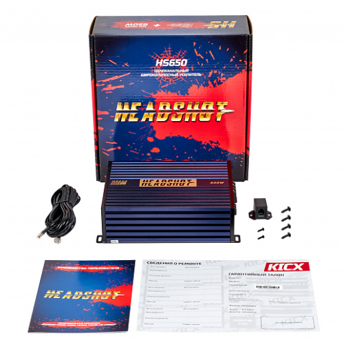 Усилитель KICX HeadShot 650. Цена – 8 290 руб. фото 2