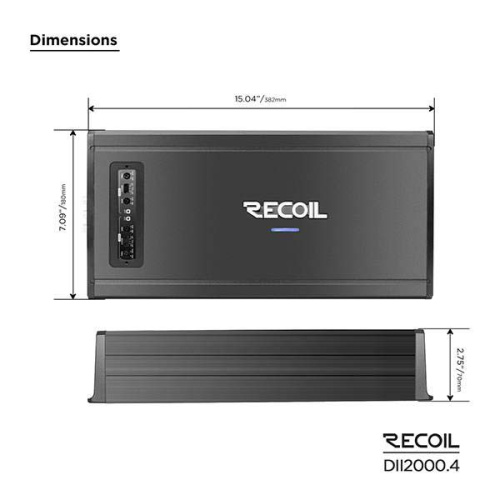 Усилитель RECOIL DII2000.4. Цена – 31 990 руб. фото 2
