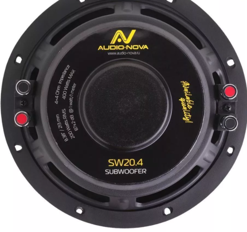 Сабвуфер AUDIO NOVA SW20.4. Цена – 4 180 руб. фото 4