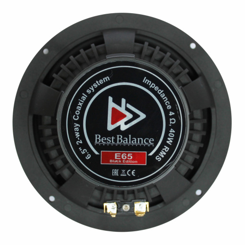 Коаксиальная акустика. Акустическая система BEST BALANCE E65 BLACK EDITION. Цена от – 7 290 руб. фото 5