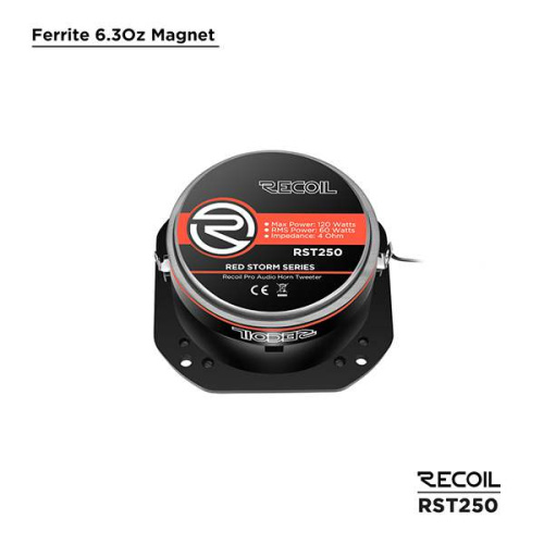 Рупорные твиттеры. Акустическая система RECOIL RST250. Цена от – 1&nbsp;890 руб. фото 4