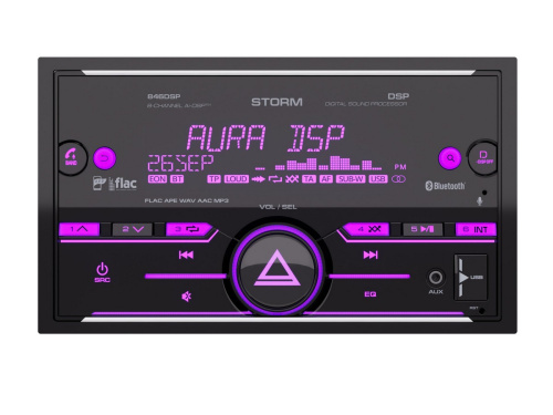 Автомагнитола AURA STORM-846DSP типоразмера 2 DIN по цене от – 5 990 руб. фото 4