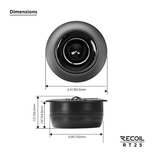 Рупорные твиттеры. Акустическая система RECOIL RT25. Цена от – 2&nbsp;690 руб. фото 3