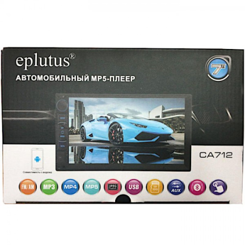 Автомагнитола EPLUTUS CA712 типоразмера 2 DIN по цене от – 4 990 руб. фото 2