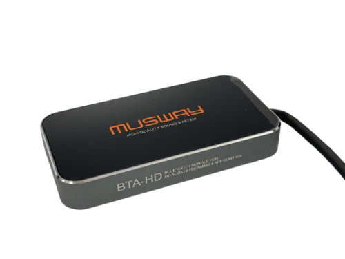 Модуль BLUETOOTH USB С ПОДДЕРЖКОЙ AptX HD и LDAC MUSWAY BTA HD. По цене – 9 490 руб. Модуль BLUETOOTH USB С ПОДДЕРЖКОЙ AptX HD и LDAC MUSWAY BTA HD. По цене – 9 490 руб.