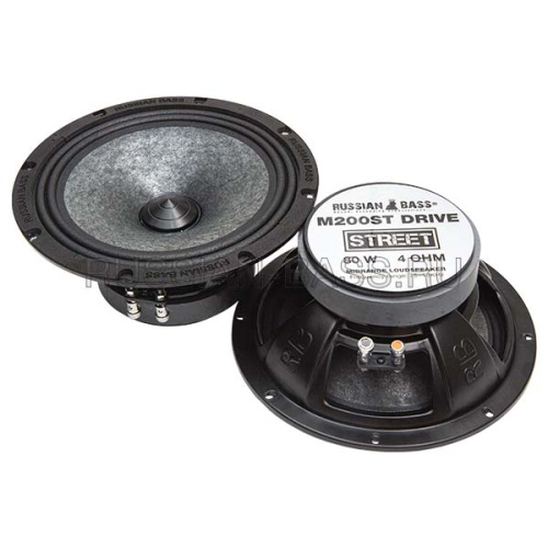 Среднечастотная акустика (Мидбасс). Акустическая система RUSSIAN BASS M200ST. Цена от – 5 990 руб.