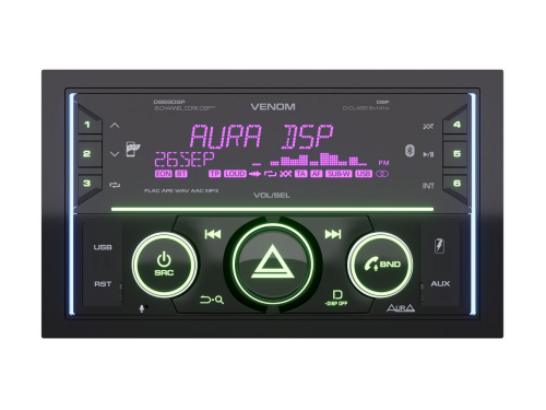 Автомагнитола AURA VENOM-D868DSP типоразмера 2 DIN по цене от – 12 990 руб. фото 5