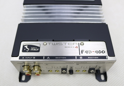 Усилитель AUDIO SYSTEM (Italy) TWISTER F4D-400. Цена – 24 690 руб. фото 4 Усилитель AUDIO SYSTEM (Italy) TWISTER F4D-400. Цена – 24 690 руб. фото 4