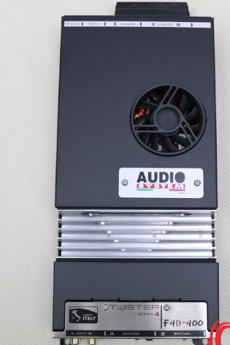 Усилитель AUDIO SYSTEM (Italy) TWISTER F4D-400. Цена – 24 690 руб. Усилитель AUDIO SYSTEM (Italy) TWISTER F4D-400. Цена – 24 690 руб.
